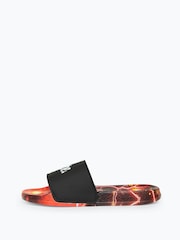Hype. Boys Multi Red Space Script Sliders - Image 2 of 5