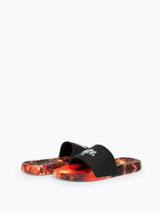 Hype. Boys Multi Red Space Script Sliders - Image 4 of 5