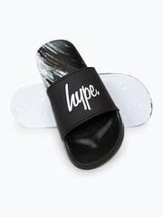 Hype. Boys Scratch Script Multi Black Sliders - Image 3 of 3