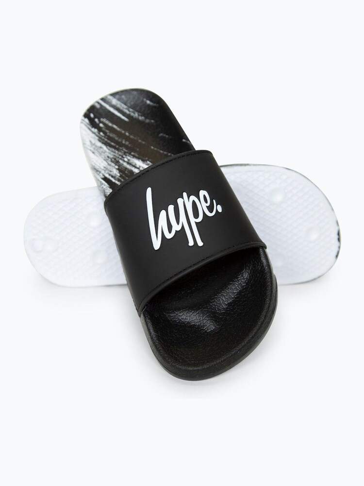 Hype. Boys Scratch Script Multi Black Sliders - Image 3 of 3