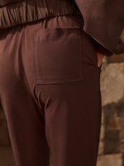 Marrón chocolate - Pantalones de modal ultrasuave - Imagen 5 de 5