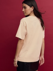 Gold Christmas Short Sleeve 100% Cotton T-Shirt - Image 4 of 7