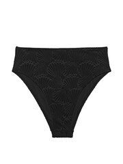 Victoria's Secret PINK Pure Black High Waisted Swim Bikini Bottom - Image 3 of 4