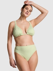 Victoria's Secret PINK Lime Cream Green High Waisted Swim Bikini Bottom - Image 1 of 4