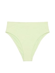 Victoria's Secret PINK Lime Cream Green High Waisted Swim Bikini Bottom - Image 3 of 4
