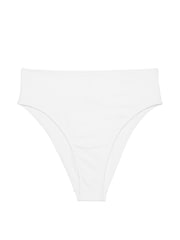 Victoria's Secret PINK Optic White High Waisted Swim Bikini Bottom - Image 3 of 4