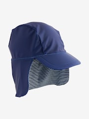 Navy Legionnaire Swim Hat (3mths-10yrs) - Image 1 of 3