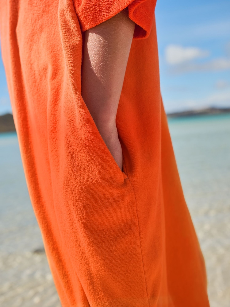 Orange Poncho Towel (3-16yrs) - Image 4 of 8