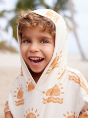 Neutral Sun Print 100% Cotton Toweling Set (3mths-7yrs) - Image 3 of 7