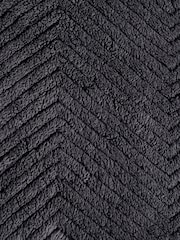 Slate Grey Textured Oversized Supersoft Hoodie - Image 7 of 8