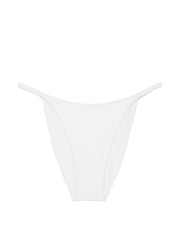 Victoria's Secret PINK Optic White Cheeky Swim Bikini Bottom - Image 3 of 4