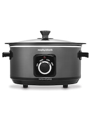 Morphy Richards Black Sear And Stew 3.5L Slow Cooker - Image 7 of 9