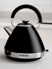 Morphy Richards Black Venture Pyramid Kettle - Image 1 of 4