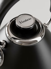 Morphy Richards Black Venture Pyramid Kettle - Image 5 of 6