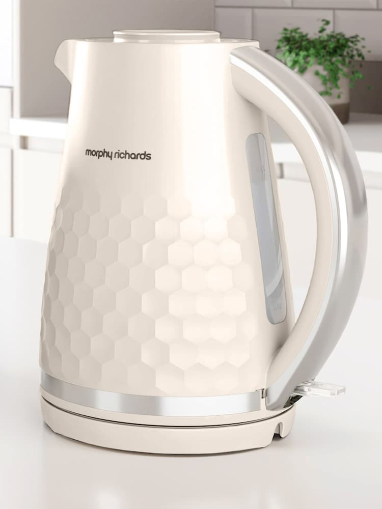 Morphy Richards Cream Hive Jug Kettle - Image 1 of 3