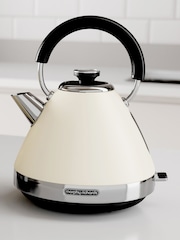 Morphy Richards Cream Venture Pyramid Kettle - Image 1 of 3