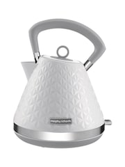 Morphy Richards White Vector Pyramid Kettle - Image 2 of 3