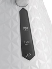 Morphy Richards White Vector Pyramid Kettle - Image 3 of 3