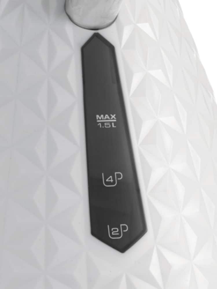 Morphy Richards White Vector Pyramid Kettle - Image 3 of 3