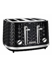 Morphy Richards Black Vector 4 Slice Toaster - Image 2 of 4