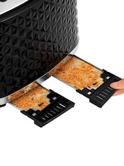 Morphy Richards Black Vector 4 Slice Toaster - Image 3 of 4