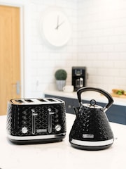 Morphy Richards Black Vector 4 Slice Toaster - Image 5 of 6