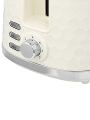 Morphy Richards Cream Hive 2 Slice Toaster - Image 4 of 4