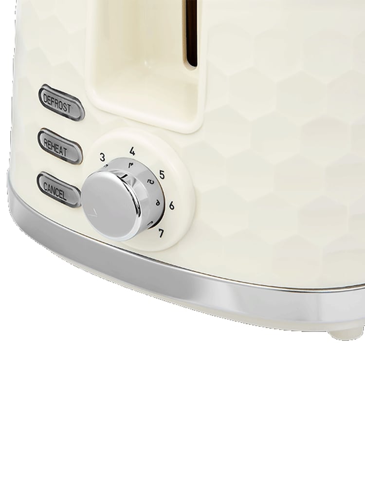 Morphy Richards Cream Hive 2 Slice Toaster - Image 4 of 4
