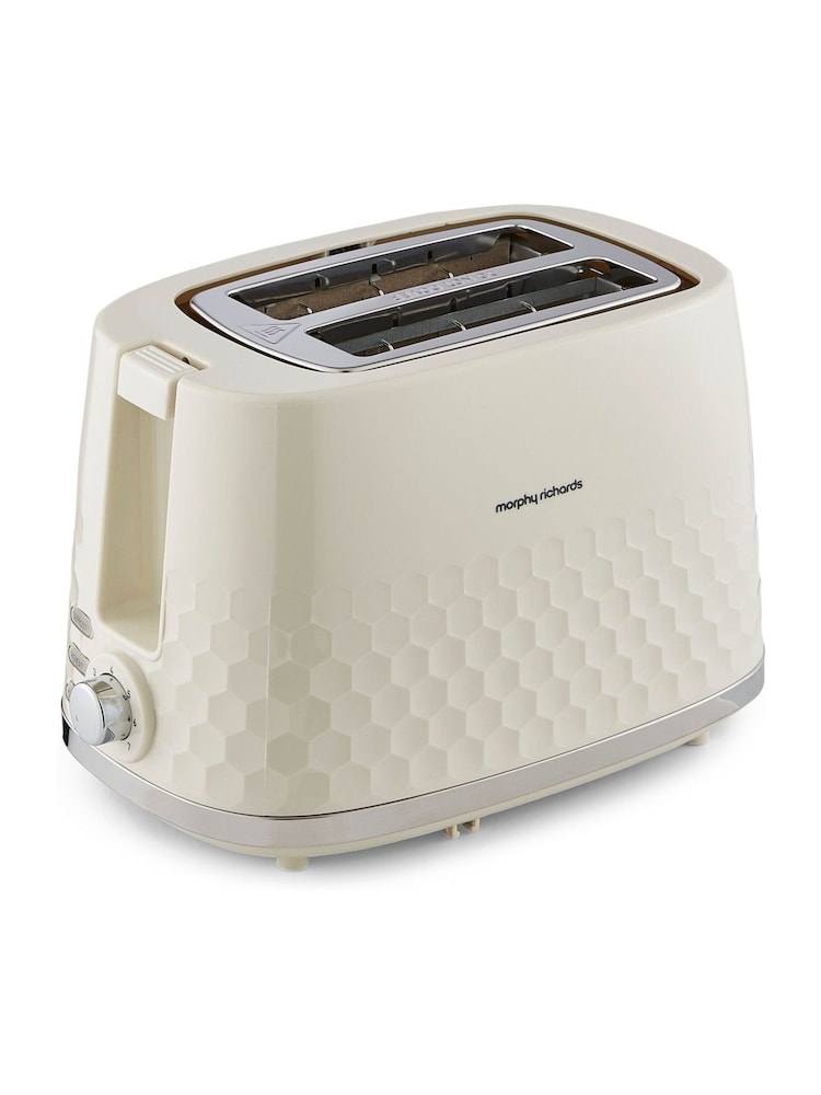 Morphy Richards Cream Hive 2 Slice Toaster - Image 6 of 6