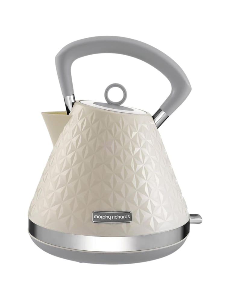 Morphy Richards Cream Vector Pyramid Kettle - Image 2 of 4