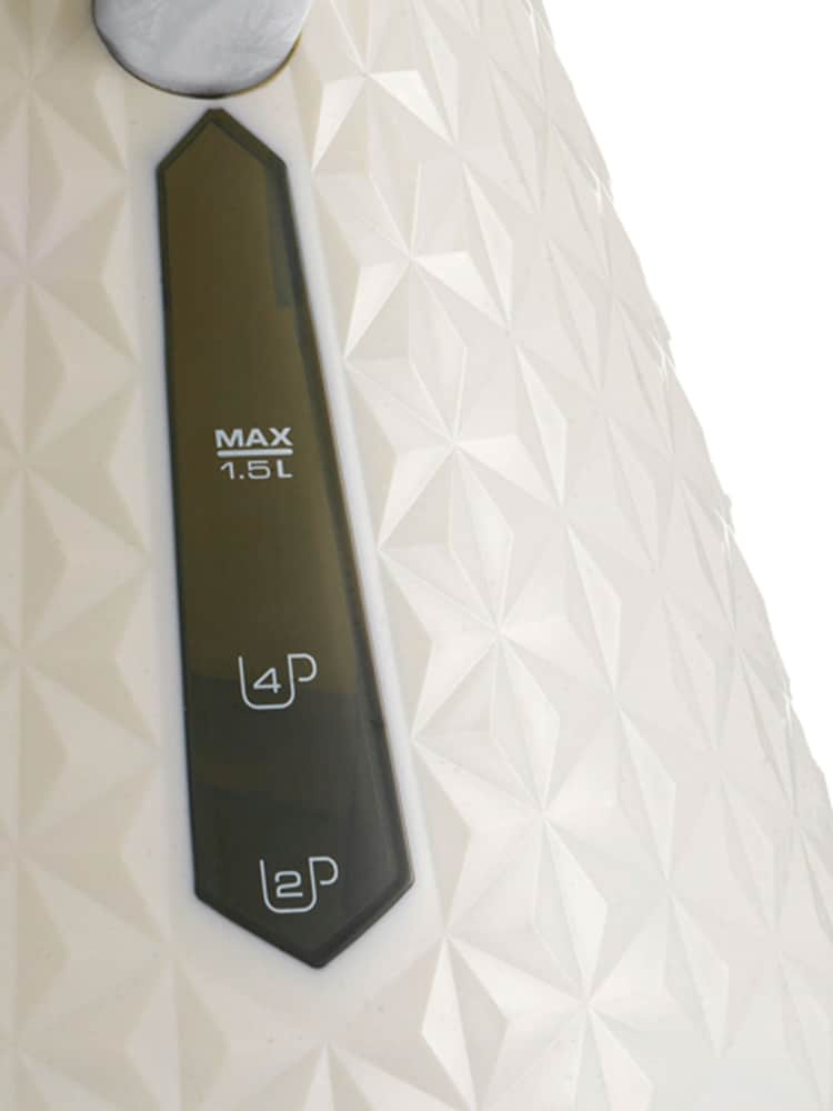Morphy Richards Cream Vector Pyramid Kettle - Image 4 of 4