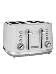 Morphy Richards White Vector 4 Slice Toaster - Image 2 of 4