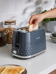 Morphy Richards Grey Hive 2 Slice Toaster - Image 5 of 6