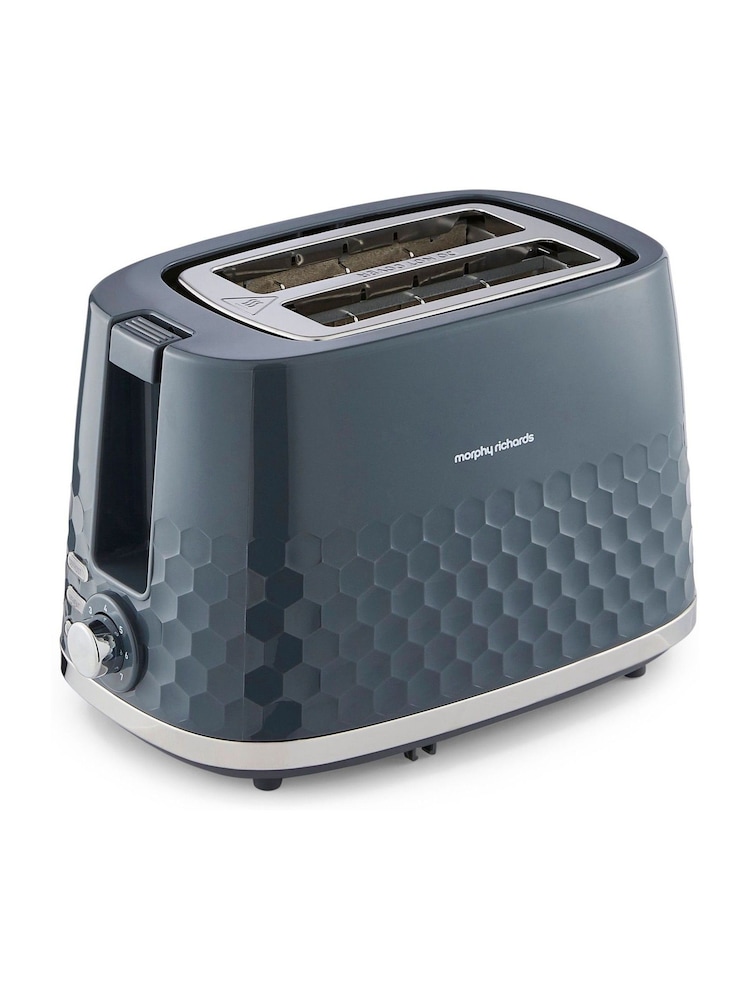 Morphy Richards Grey Hive 2 Slice Toaster - Image 6 of 6