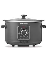 Morphy Richards Black Easy Time 3.5L Slow Cooker - Image 2 of 3