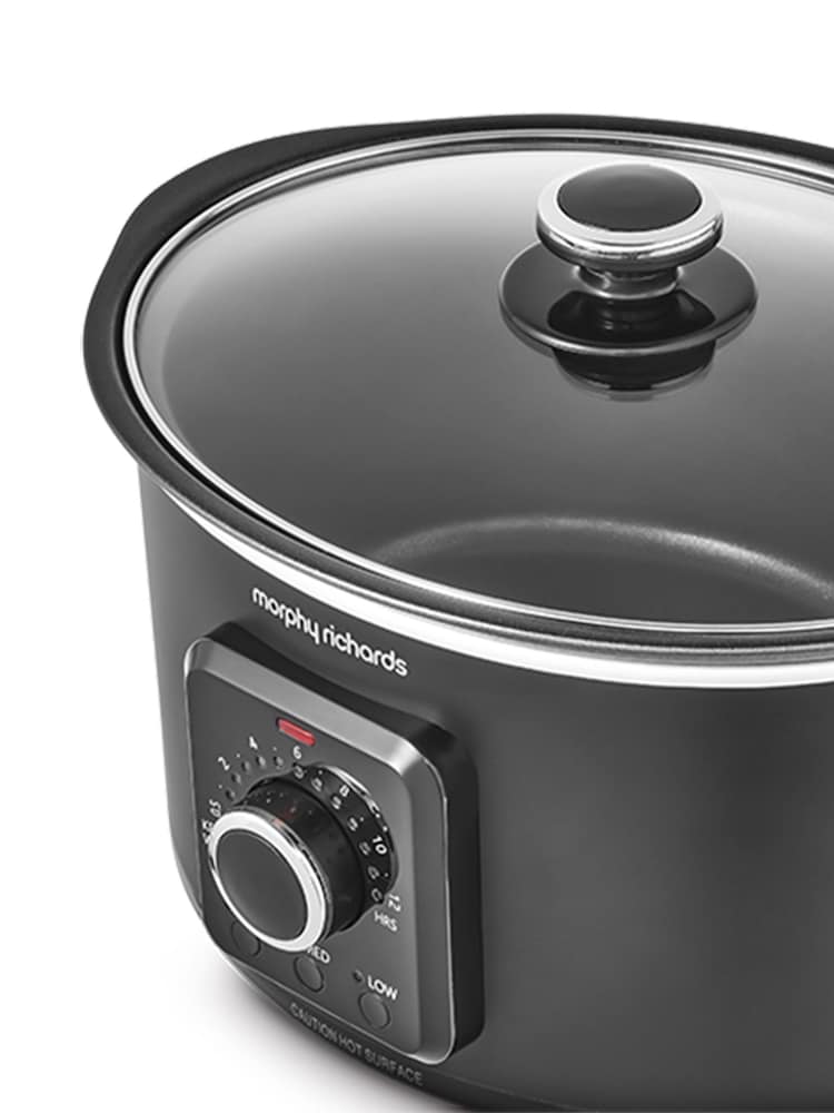 Morphy Richards Black Easy Time 3.5L Slow Cooker - Image 3 of 3