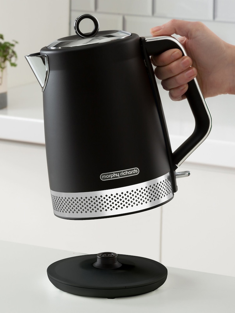 Morphy Richards Black Illumination Jug Kettle - Image 1 of 4