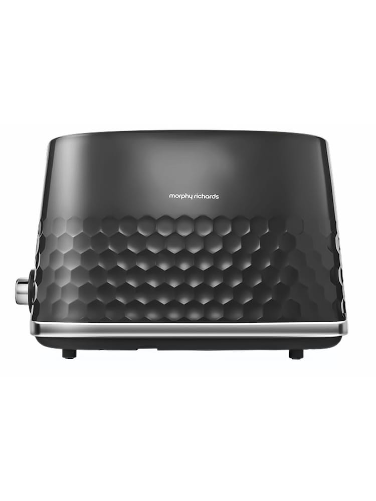Morphy Richards Black Hive 2 Slice Toaster - Image 2 of 4
