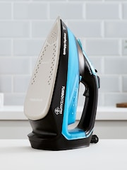 Morphy Richards Blue Turbosteam Pro Steam Iron With Intellitemp - Image 1 of 3