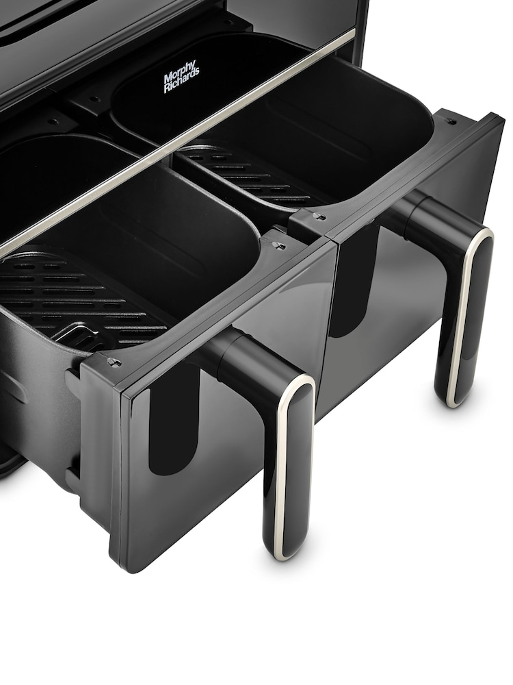 Morphy Richards Black Digital 7.2L Dual Air Fryer - Image 4 of 4 Morphy Richards Black Digital 7.2L Dual Air Fryer - Image 4 of 4
