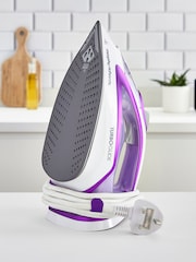 Morphy Richards Pink Turbo Glide Steam Iron - Image 1 of 4