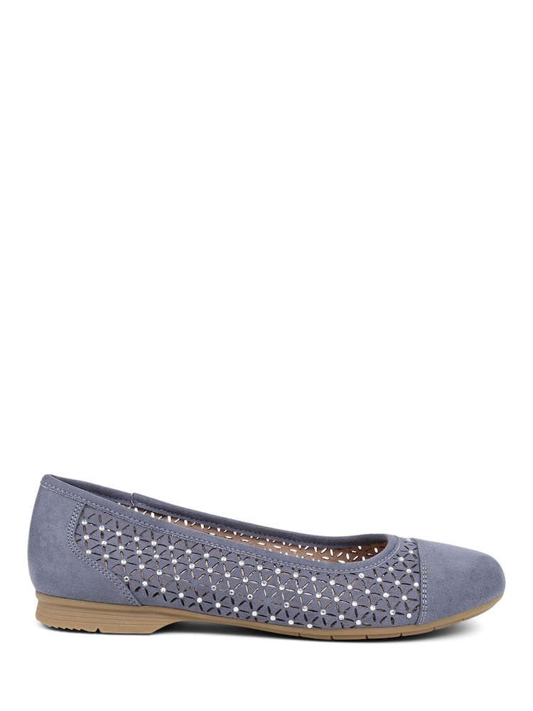 Azul - Pavers Pavers Embellished Pumps - Imagen 2 de 5 Azul - Pavers Pavers Embellished Pumps - Imagen 2 de 5