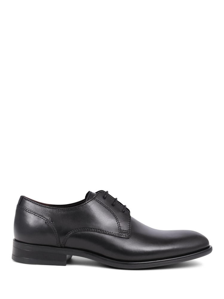 Pavers Black Pavers Leather Lace-Up Shoes - Image 2 of 5
