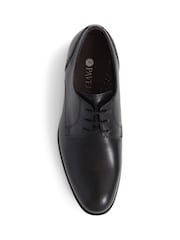 Pavers Black Pavers Leather Lace-Up Shoes - Image 4 of 5