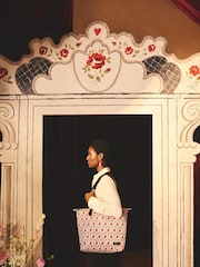 Cath Kidston Pink Paddington Hearts Foldaway Medium Tote Bag - Image 10 of 11