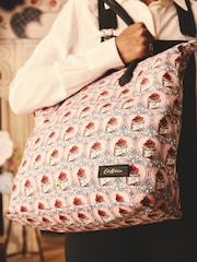Cath Kidston Pink Paddington Hearts Foldaway Medium Tote Bag - Image 11 of 11