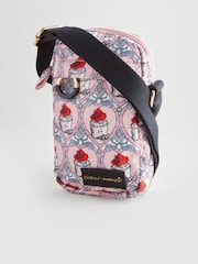 Cath Kidston Pink Paddington Hearts Crossbody Phone Holder - Image 2 of 7