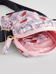 Cath Kidston Pink Paddington Hearts Crossbody Phone Holder - Image 4 of 7