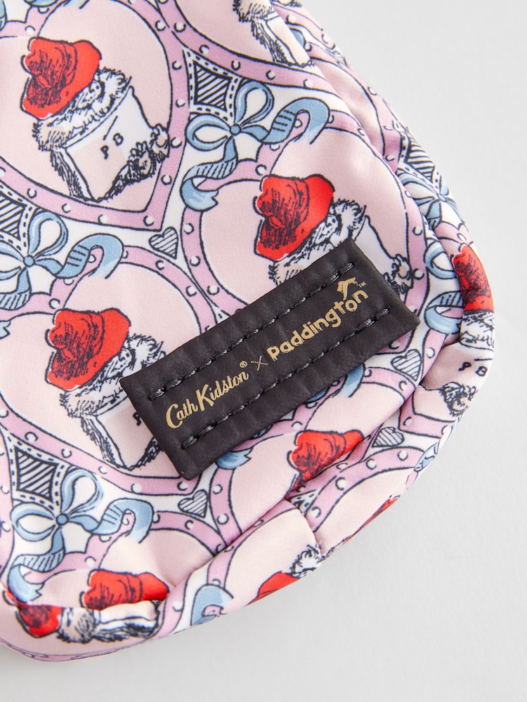 Cath Kidston Pink Paddington Hearts Crossbody Phone Holder - Image 7 of 7