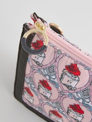 Cath Kidston Pink Paddington Hearts Double Pouch Cross-Body Bag - Image 10 of 11